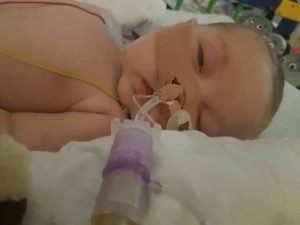 Charlie Gard, in photo on public Facebook page